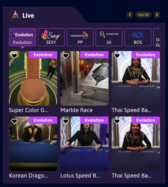 pkrslots live games